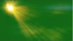 Sunlight rays green screen video | sunlight green screen effect
