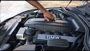 How to Change the Oil on a 5 series BMW 528i 535i 545i M5