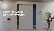 Step-by-Step Closet Bypass Door Installation Guide - SARTODOORS