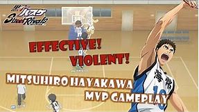 Kuroko's Basketball Street Rivals - Mitsuhiro Hayakawa MVP Gameplay, The Best PF as of now