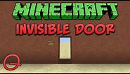 Minecraft: Invisible Door (Quick) Tutorial