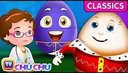 ChuChu TV Classics - Humpty Dumpty Sat on a Wall | Surprise Eggs Nursery Rhymes
