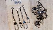 Metal Swivel Clasps by Tim Holtz Idea-ology, 12 per Pack