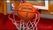 Spalding NBA Slam Jam Over-The-Door Mini Hoop - Product Review Video