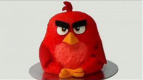 how to make angry birds birthday cake