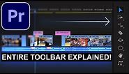 All Adobe Premiere Pro CC Toolbar Tools Explained! (Tutorial / How to edit)