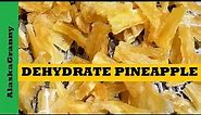 How To Dehydrate Pineapple Canned Fruit...Excalibur Food Dehydrator