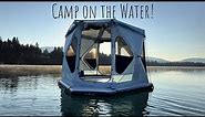 A Floating Tent for Camping! | Space Acacia XL