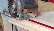 DIY Making Circular Rail Guide Jig For Woodworking Projects #woodart #wooddesign #woodcraft #woodworking #wood #tipswoodworking #wooddiy #woodwork #woodworkingart #routerguide #railguide #jig #gauges #sawguide | Woodworking Ideas