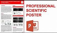 How to Make a Research Poster in PowerPoint (like a scientific illustrator)