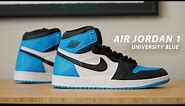 Air Jordan 1 UNC TOE Review & On Feet