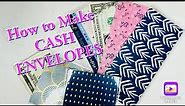 How to Make Cash Envelopes ll EASY FOR BEGINNERS ll MINI AND FULL SIZE