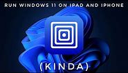 How to run Windows 11 on iPad Pro