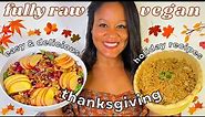 RAW VEGAN HOLIDAY MEAL IDEAS FOR THANKSGIVING ♡