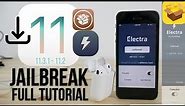 iOS 11.3.1 Jailbreak (Electra) Full Tutorial NO Computer + Troubleshooting tips