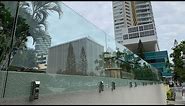 Face mount smarter spigot - Glass balustrade installation Gold Coast