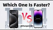 Charging Comparison | iPhone 15 Pro Max vs iPhone 14 Pro Max