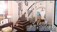 Classy Mini Mansion | 3- Story | 350k | Roblox | Bloxburg | House Build