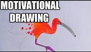 motivational drawing with deep meaning | inspirational and motivational drawings