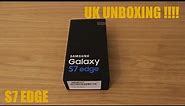 Samsung Galaxy S7 Edge 32GB Unboxing - Gold Platinum - UK
