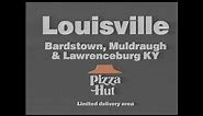 1991 Pizza Hut Meat Lovers BBQ Pizza Commercial
