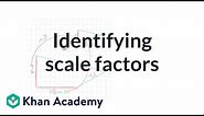 Identifying scale factors