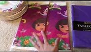 Dora the Explorer Birthday Party Haul