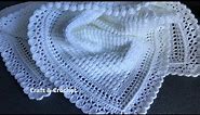 Easy crochet baby blanket/ craft & crochet blanket 2341