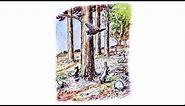 The House At Pooh Corner Chapter 3 A search is organised, and Piglet nearly meets a Heffalump.