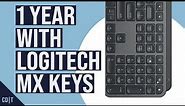 Logitech MX Keys Long Term Review - What Do I Think After One Year of Daily Use?