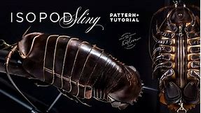 Leather Isopod Sling Bag Pattern and Tutorial