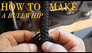 How to Make a Paracord Bullwhip - a full length tutorial by Nick Schrader