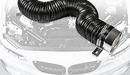ALAVENTE Multi Adjustable 3" Flexible Cold Air Intake Pipe Inlet Hose Tube Duct Kit, Inner Dia: 3 Inch, Extendable to 39.4 Inch