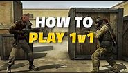 HOW TO CREATE 1V1 SERVER TO PLAY WITH YOUR FRIENDS in CSGO