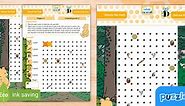 Winnie-the-Pooh Honey Pots Dots and Boxes Game