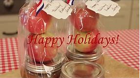 Salted Caramel Apple Gift Bags | Easy, Inexpensive Gift Idea - The Produce Moms