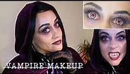 Romantic Goth Vampire Makeup | Halloween | Cosplay