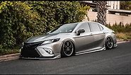 Spacers on the Bagged Camry