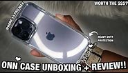 iPhone 14 Pro Max📱[ ONN ] Case Unboxing + Review!! 📦 *RUGGED CLEAR* 🔨 PT. 7 | WORTH THE $$$!?✨