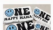 Isn’t this emoji/retro design adorable!! Make lasting memories with our custom-designed t-shirts for your next special event. Great for birthdays, vacations, graduations, sporting events…etc 🌟👨‍👩‍👧‍👦 . . . #FamilyTees #customtshirts #onehappydudebirthday #matchingtshirts #familytshirts #emojitshirt | WhichCraft
