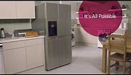LG Non-Plumbed Fridge Freezer Benefits