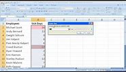 Excel Formatting Tip 6 - Highlight Cells Greater Than or Less Than a Certain Value in Excel 2007