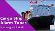 Alarms tones on Ship [Ship Alarm With Sound Effect]