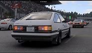 Toyota AE86 Trueno From Last To First in C-Class (Forza Motorsport)