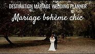 Mariage bohème chic