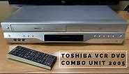 Toshiba SD-V393 VCR DVD Combo