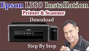 Epson L380 Printer Drivers Download and Installation || Epson L380 Scanner Installation