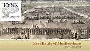 1862-49 First Battle of Murfreesboro July 13 1862