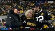 Steelers' retire Franco Harris' jersey at halftime of Holiday Classic
