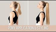 How to Put in a Clip-In Ponytail Extension (Step by Step Tutorial)
